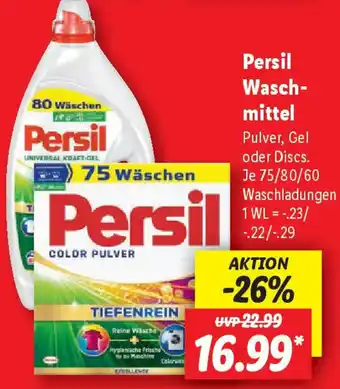 Lidl Persil Waschmittel Angebot