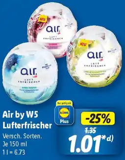 Lidl Air by W5 Lufterfrischer Angebot