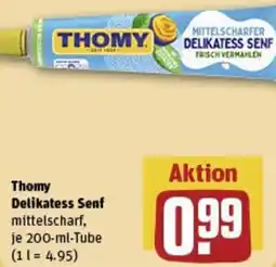 REWE Thomy Delikatess Senf Angebot