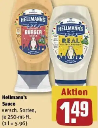 REWE Hellmann's Sauce Angebot