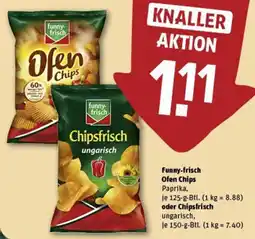 REWE Funny-frisch Ofen Chips oder Chipsfrisch Angebot