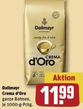 REWE Dallmayr Crema d'Oro Angebot