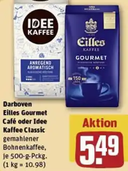 REWE Darboven Eilles Gourmet Café oder Idee Kaffee Classic Angebot