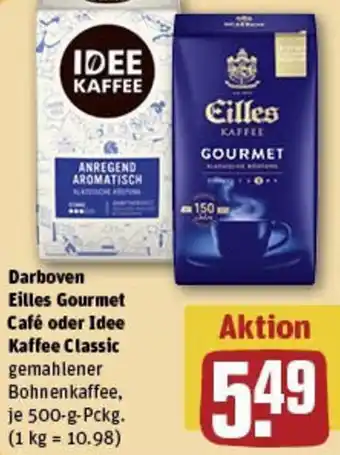 REWE Darboven Eilles Gourmet Café oder Idee Kaffee Classic Angebot