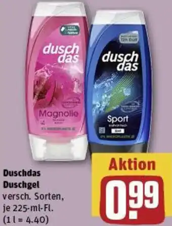 REWE Duschdas Duschgel Angebot