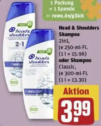 REWE Head & Shoulders Shampoo Angebot