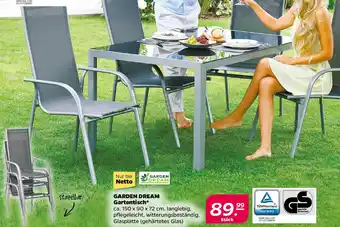 NETTO GARDEN DREAM Gartentisch Angebot