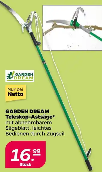 NETTO GARDEN DREAM Teleskop-Astsäge Angebot