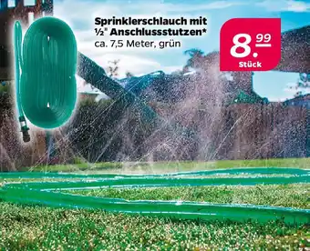 NETTO Sprinklerschlauch mit 1/2" Anschlussstutzen Angebot