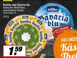 L. STROETMANN GROSSMARKT Bergader Bonifaz oder Bavaria blu Angebot