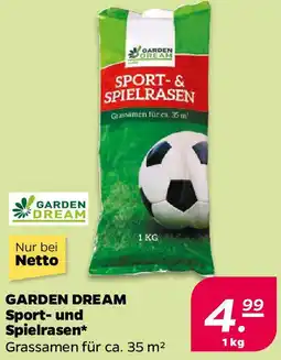 NETTO GARDEN DREAM Sport- und Spielrasen Angebot