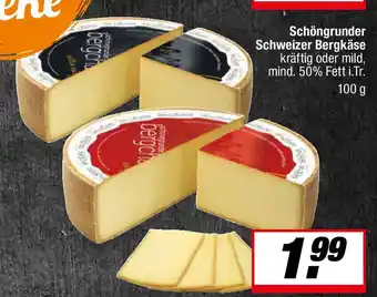 L. STROETMANN GROSSMARKT Schöngrunder Schweizer Bergkäse Angebot