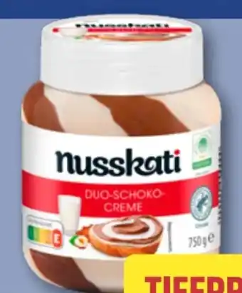 Aldi Nord Nusskati Duo-Schoko-Creme Angebot