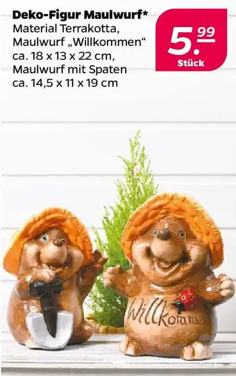 NETTO Deko-Figur Maulwurf Angebot