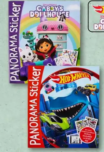 Aldi Nord Gabby's Dollhouse Panorama-Stickerbuch Angebot