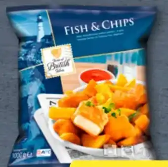 Aldi Nord Taste of British Isles Fish & Chips Angebot