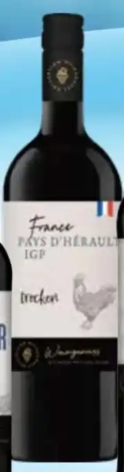 Edeka Wein-Genuss Pays d‘Herault Vin Rouge Angebot