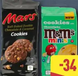 Aldi Nord m&m's Cookies Angebot