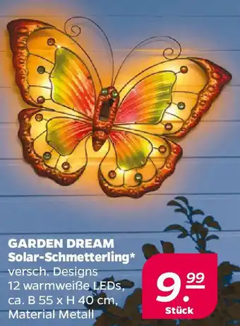 NETTO GARDEN DREAM Solar-Schmetterling Angebot