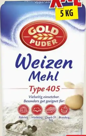 Edeka Goldpuder Weizenmehl XXL Angebot