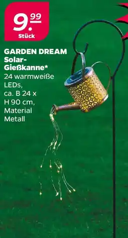 NETTO GARDEN DREAM Solar Gießkanne Angebot