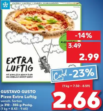 Kaufland GUSTAVO GUSTO Pizza Extra Luftig Angebot