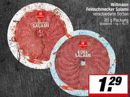 L. STROETMANN GROSSMARKT Wiltmann Feinschmecker Salami Angebot