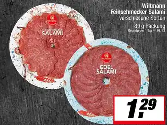 L. STROETMANN GROSSMARKT Wiltmann Feinschmecker Salami Angebot