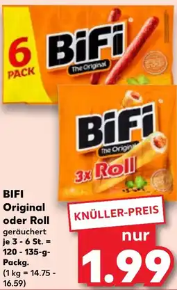 Kaufland BIFI Original oder Roll Angebot