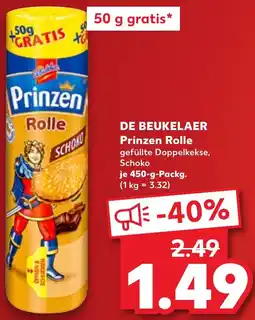 Kaufland DE BEUKELAER Prinzen Rolle Angebot