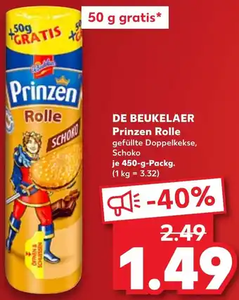 Kaufland DE BEUKELAER Prinzen Rolle Angebot