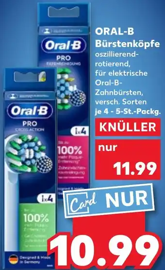 Kaufland Oral-B Bürstenköpfe Angebot