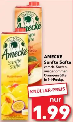 Kaufland AMECKE Sanfte Säfte Angebot