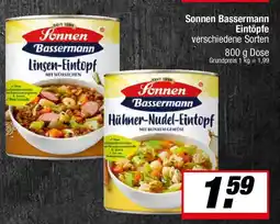 L. STROETMANN GROSSMARKT Sonnen Bassermann Eintöpfe Angebot