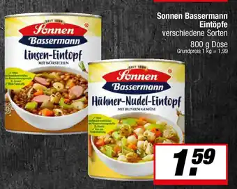 L. STROETMANN GROSSMARKT Sonnen Bassermann Eintöpfe Angebot