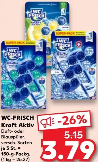 Kaufland WC-FRISCH Kraft Aktiv Angebot