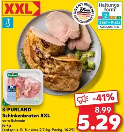 Kaufland K-PURLAND Schinkenbraten XXL Angebot