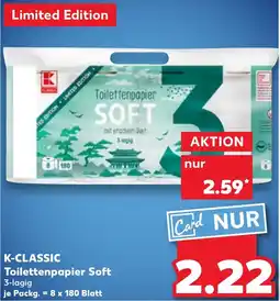 Kaufland K-CLASSIC Toilettenpapier Soft Angebot