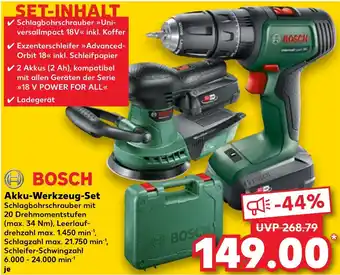 Kaufland BOSCH Akku-Werkzeug-Set Angebot