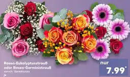 Kaufland Rosen-Eukalyptusstrauß oder Rosen-Gerministrauß Angebot