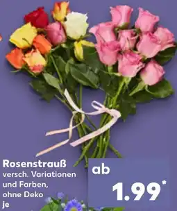 Kaufland Rosenstrauß Angebot