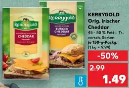 Kaufland KERRYGOLD Orig. irischer Cheddar Angebot