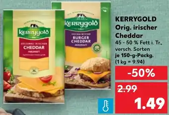 Kaufland KERRYGOLD Orig. irischer Cheddar Angebot