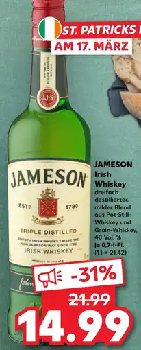 Kaufland JAMESON Irish Whiskey Angebot