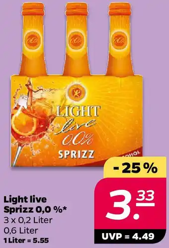 NETTO Light live Sprizz 0,0 % Angebot