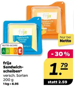 NETTO frija Sandwichscheiben Angebot