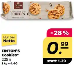 NETTO FINTON'S Cookies Angebot