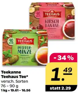 NETTO Teekanne Teehaus Tee Angebot