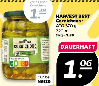 NETTO HARVEST BEST Cornichons Angebot