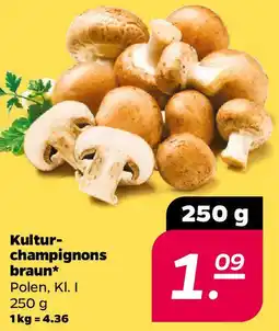 NETTO Kulturchampignons braun Angebot